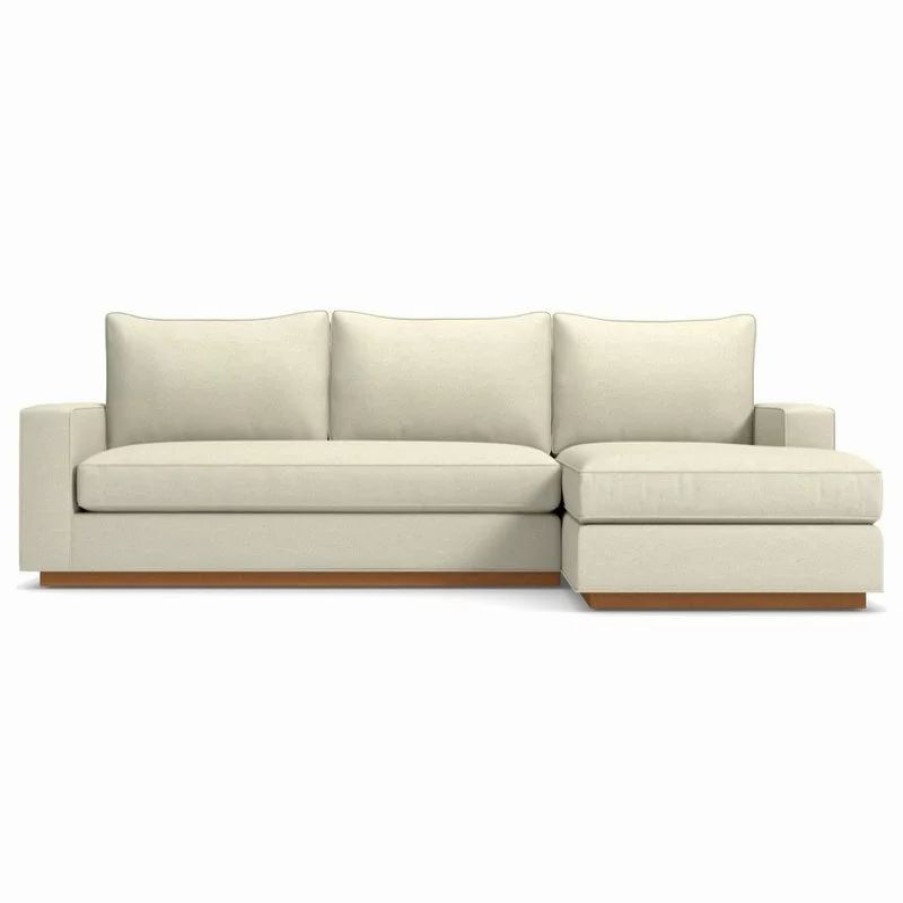 Sofas & Sectionals * | Apt2B Harper 2-Piece Sectional Sofa, Cream, Chaise On Right