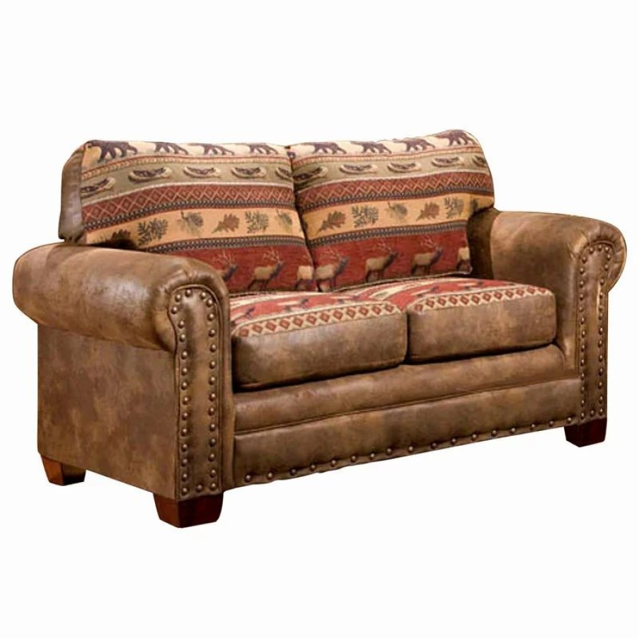 Sofas & Sectionals * | American Furniture Classics American Furniture Sierra Lodge Loveseat