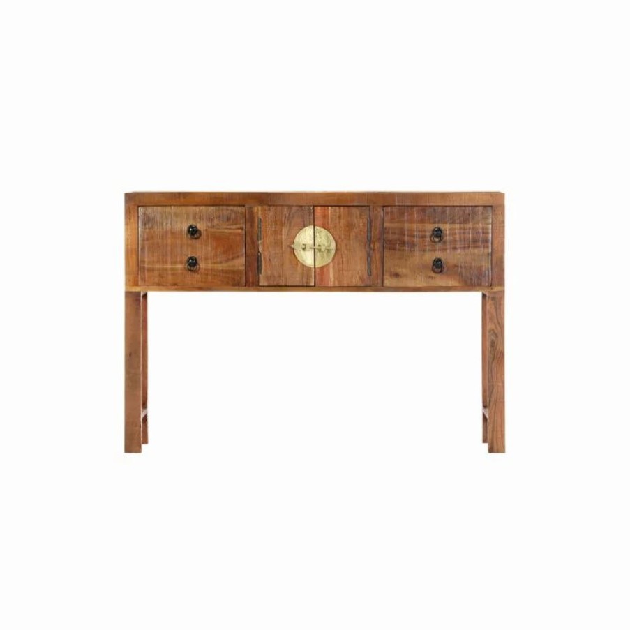 Console Tables * | Vida Xl International B.V. Vidaxl Solid Acacia Wood Console Table Sturdy 47.2 Hallway Telephone Stand