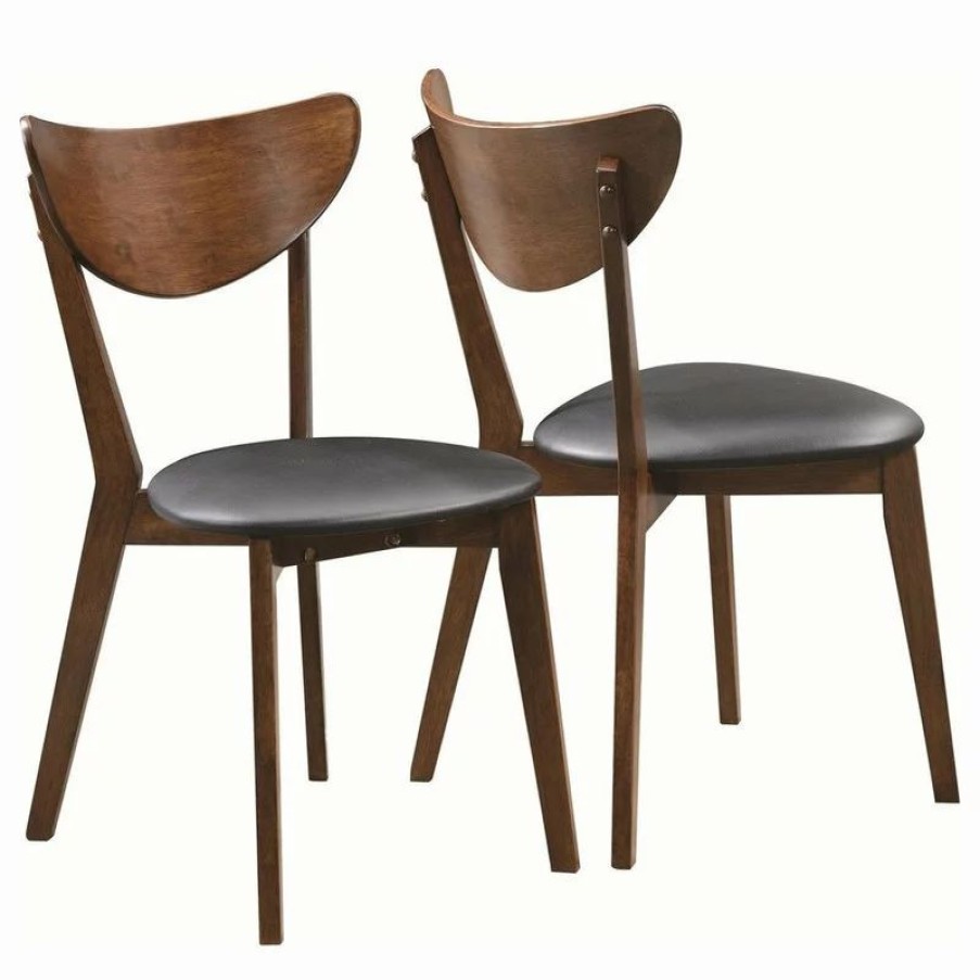 Chairs * | Coaster Home Furnishings Coaster Malone Mid-Century Modern Dining Side Chair, Set Of 2